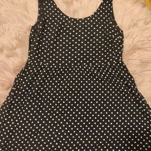Women's polkadot dress